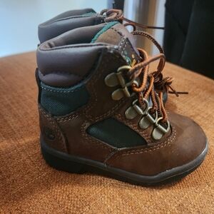 Kids Brown Timberland Boots